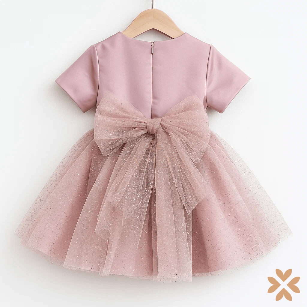 Abito tulle glitterato - Allegra