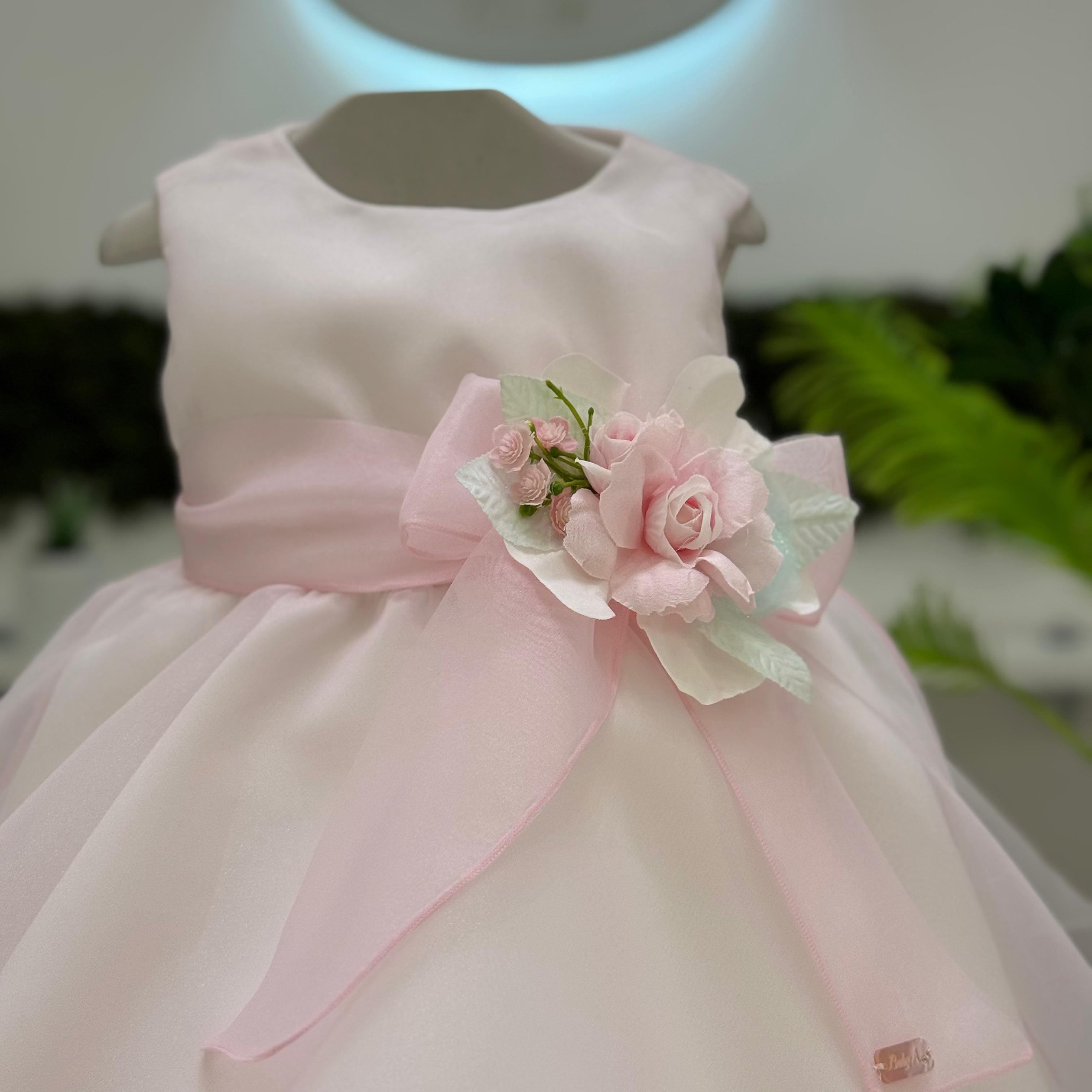 Baby A - Abito mikado ed organza