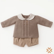 Maglioncino e pantaloncino a coste - Baby Fashion