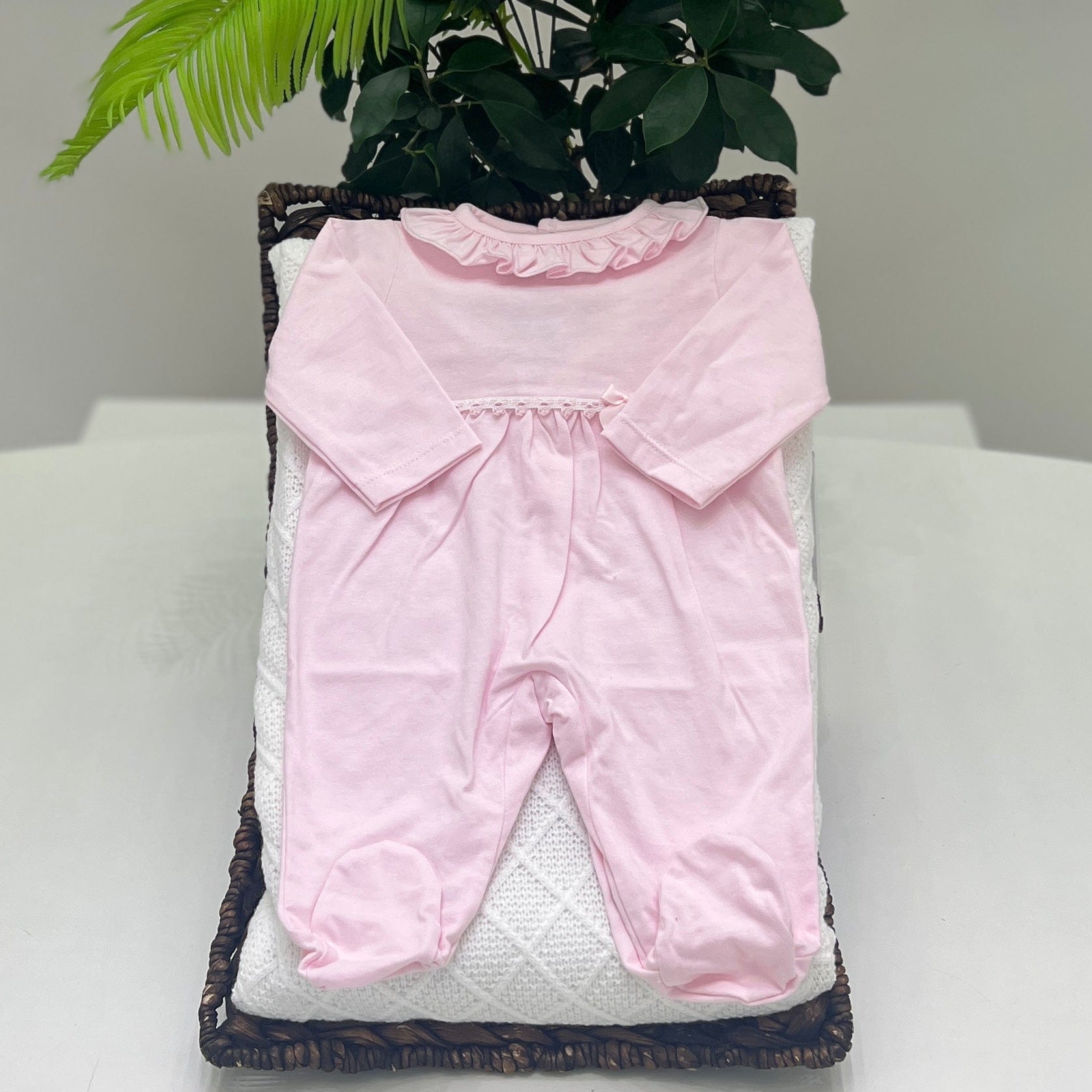 Tutina cotone e merletto - Baby Fashion