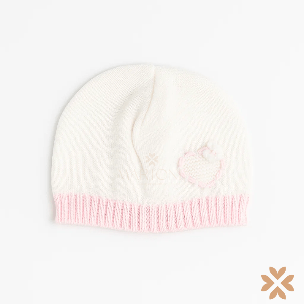 Cappellino ricamo d'amore - Bimbalò
