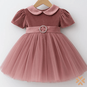 Abito elegante  tulle e velluto - Isabel&Martinez