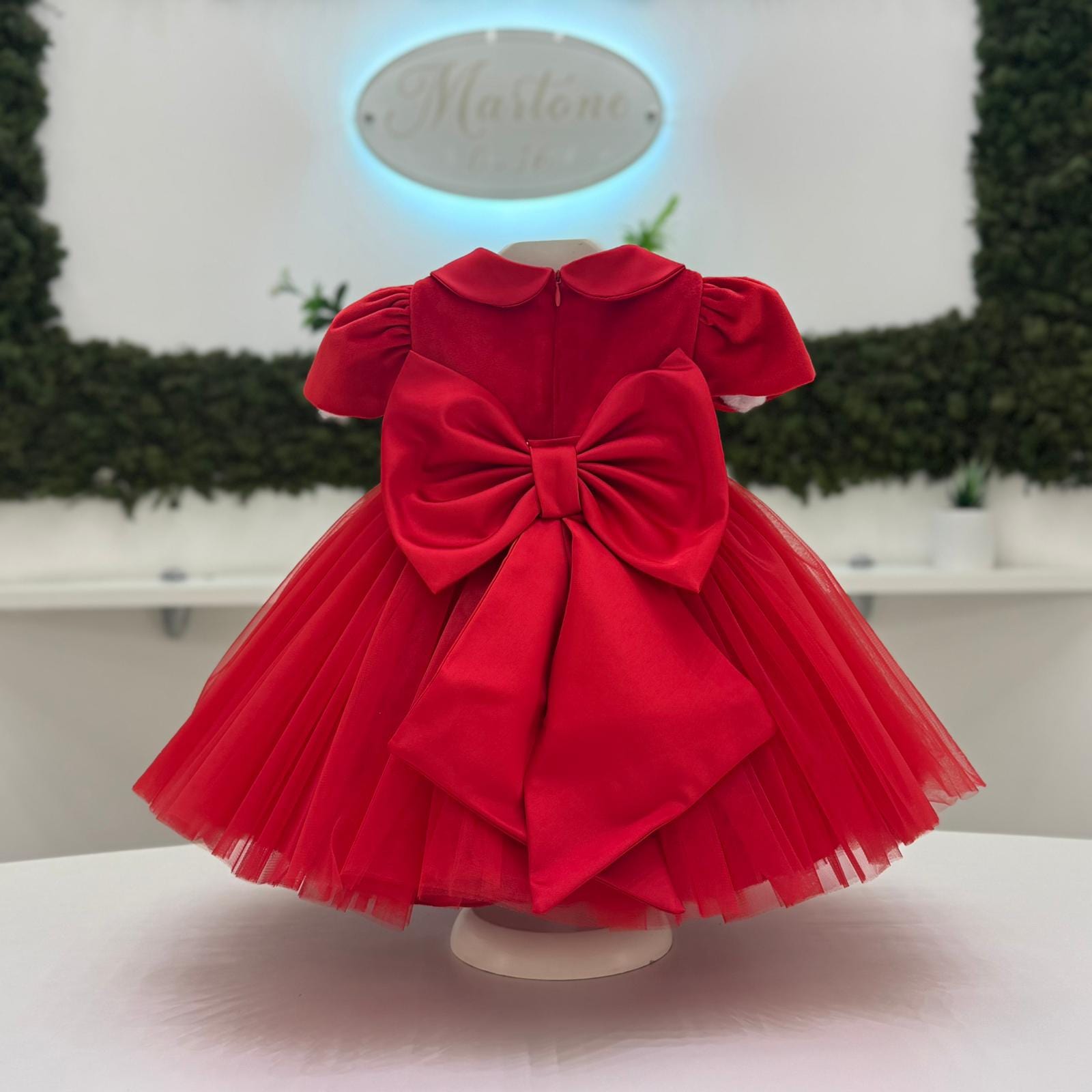Abito elegante  tulle e velluto - Isabel&Martinez