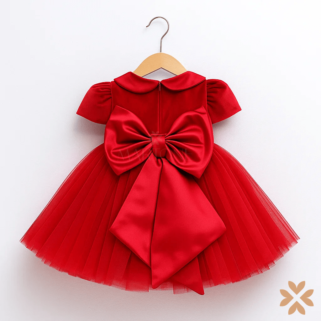 Abito elegante  tulle e velluto - Isabel&Martinez