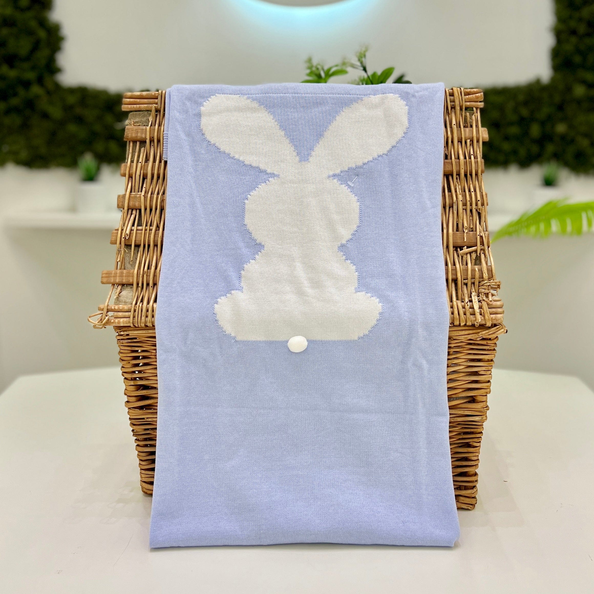 Coperta in filo coniglietto