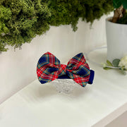 Fascia fiocco tartan