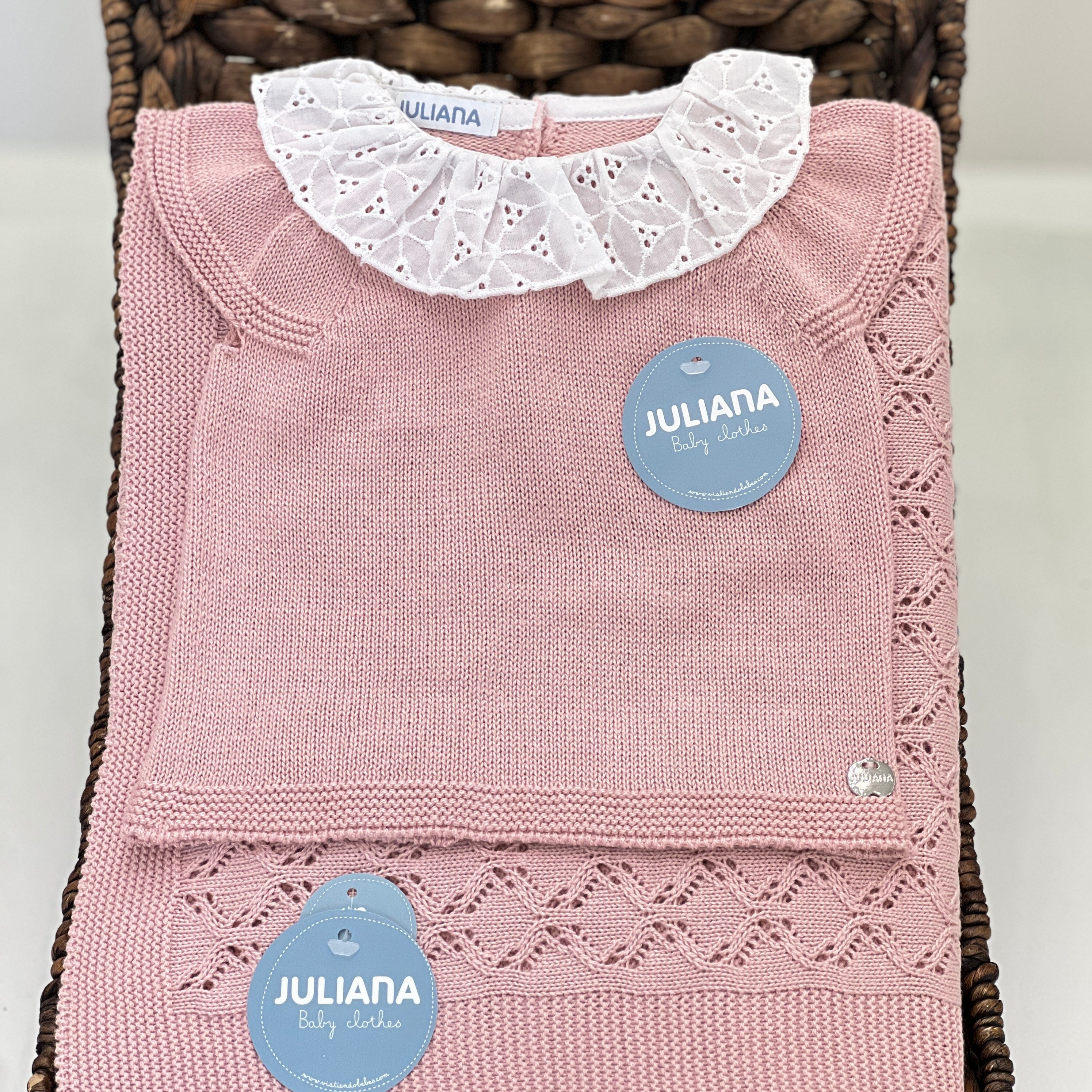 Blusa e culotte con balza - Juliana