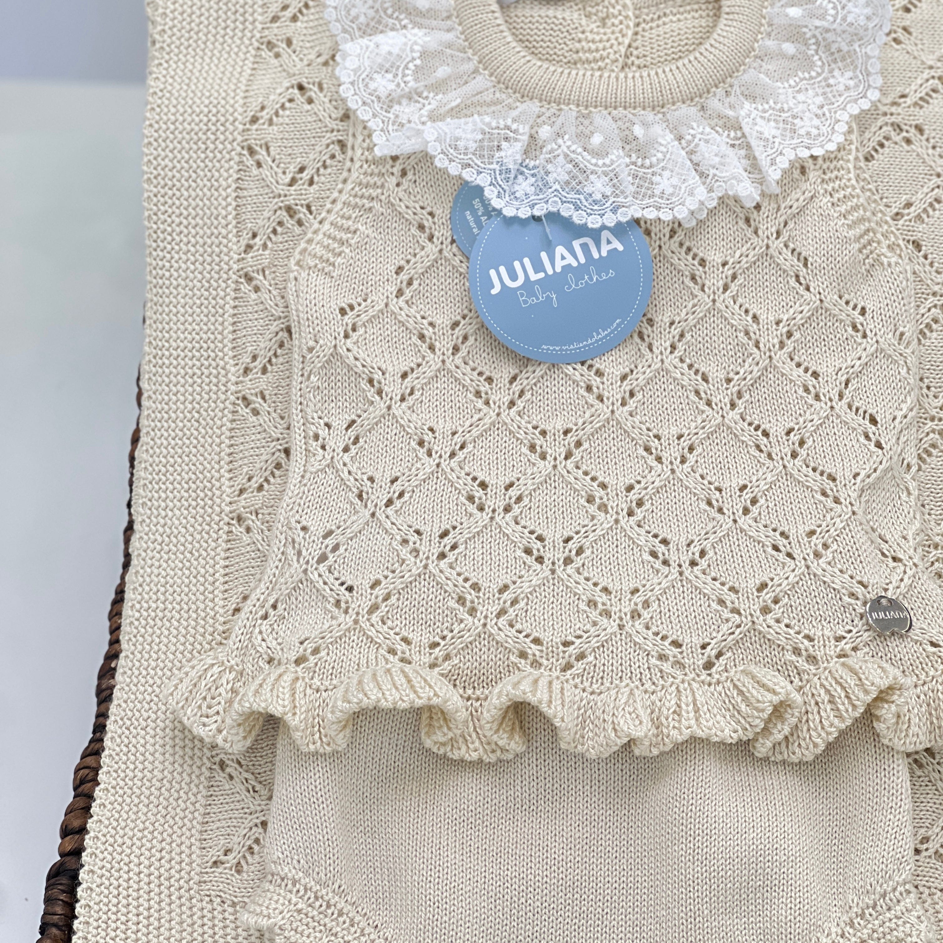 Canotta e culotte in filo - Juliana