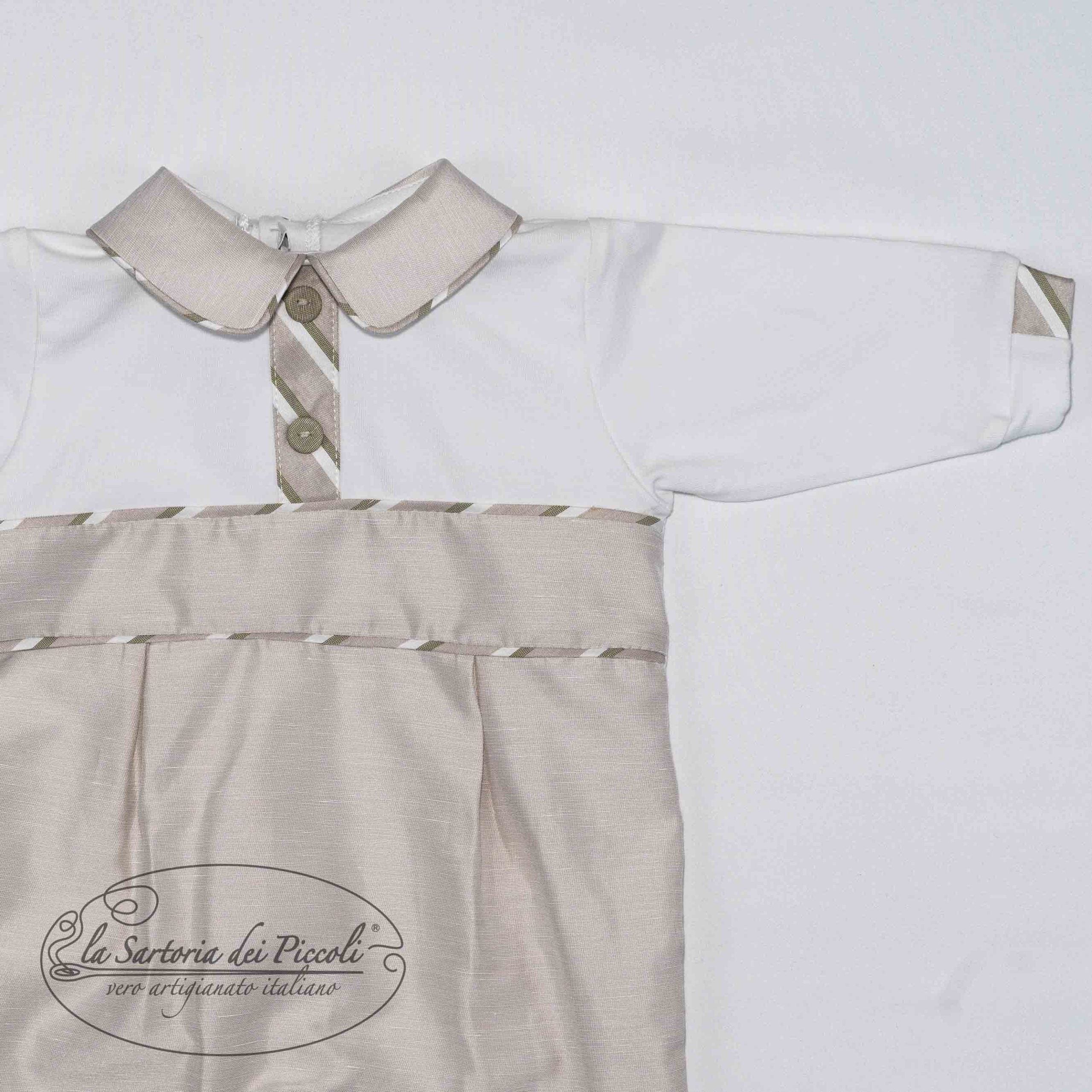 Tutina intera in shantung