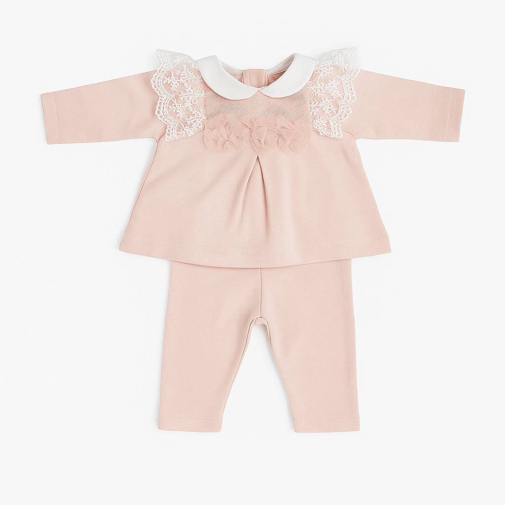 Tutina spezzata caldo cotone - La Sartoria Dei Piccoli