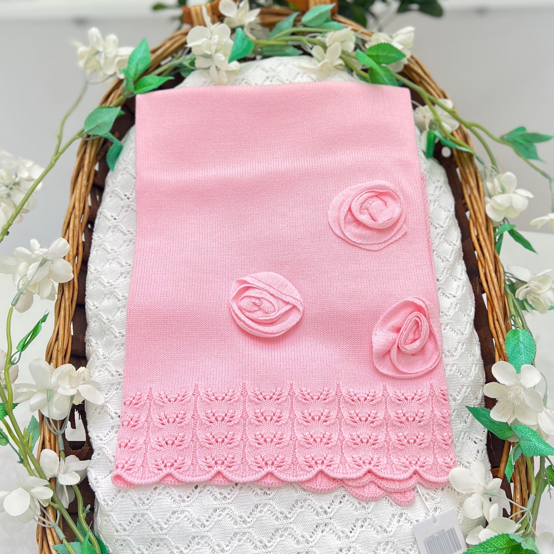 Coperta in filo rose - Le Coconné