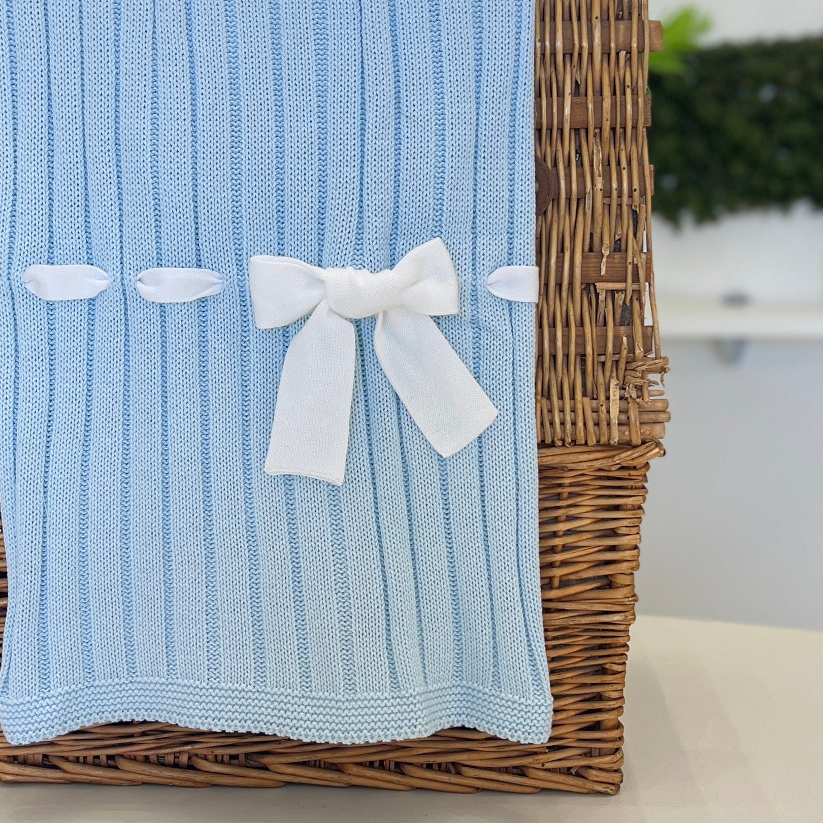 Le Dodò - Coperta in filo con passanastro