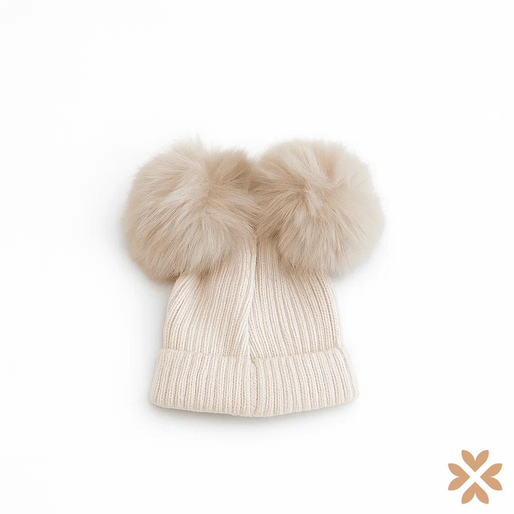 Cappellino doppio pompon - Mac Ilusion