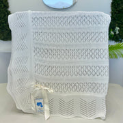Coperta traforata con smerlo - Mac Ilusion