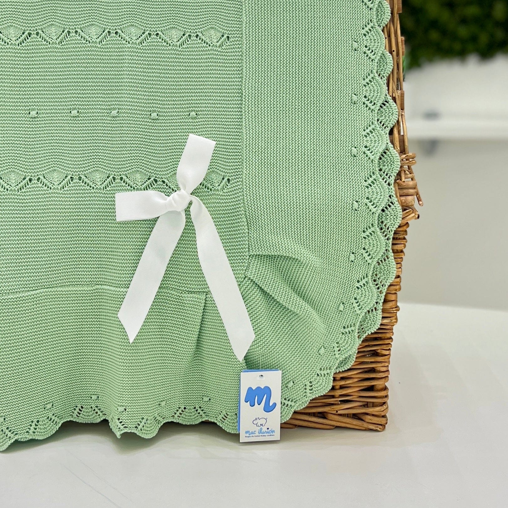 Coperta in filo con fiocco - Mac Ilusion