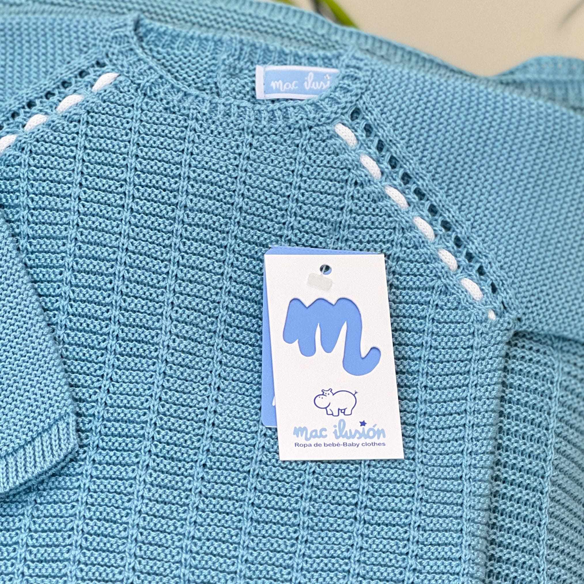 Mac Ilusion - Tutina spezzata in filo di cotone