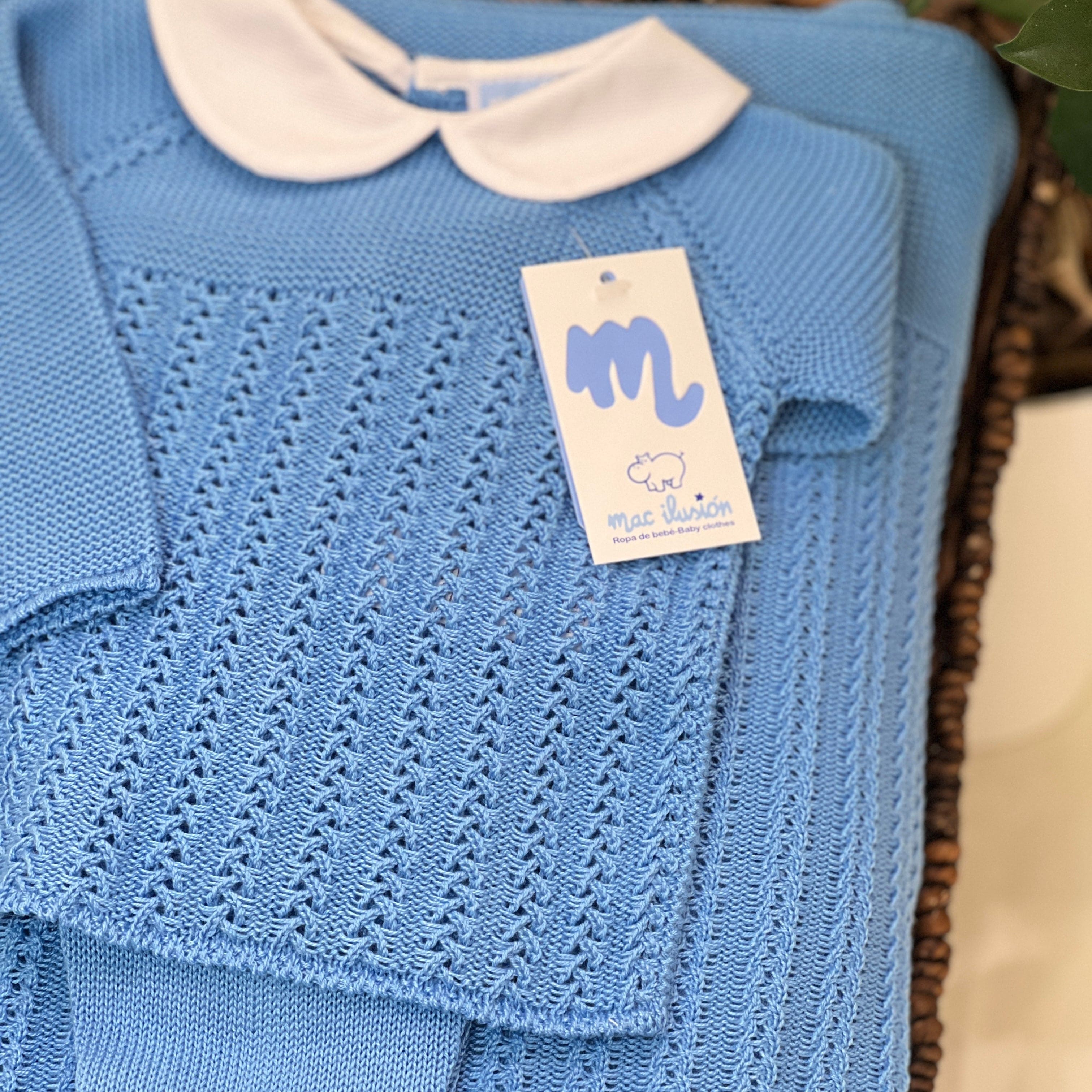 Mac Ilusion - Tutina spezzata in fio traforato