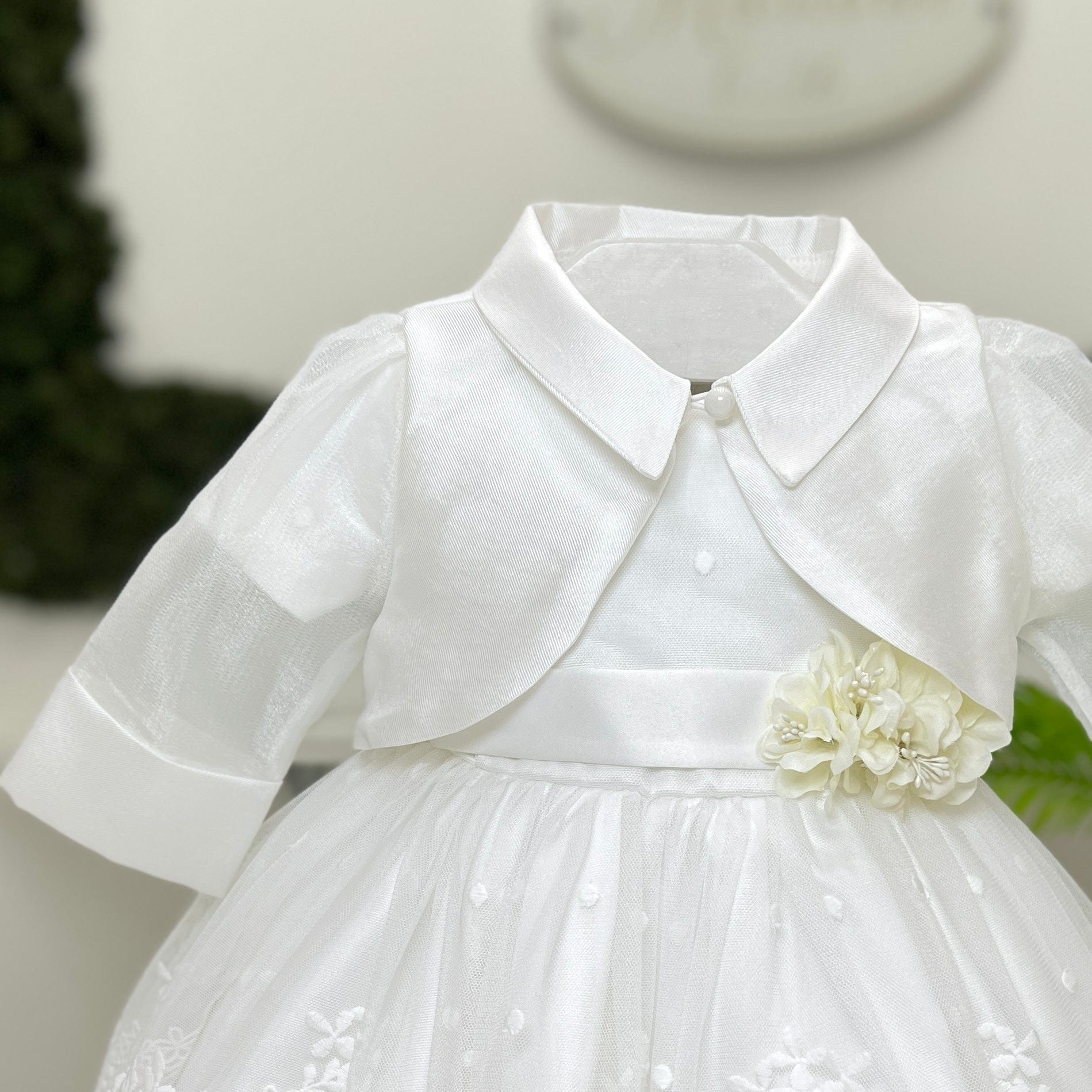 Bolerino mikado ed organza