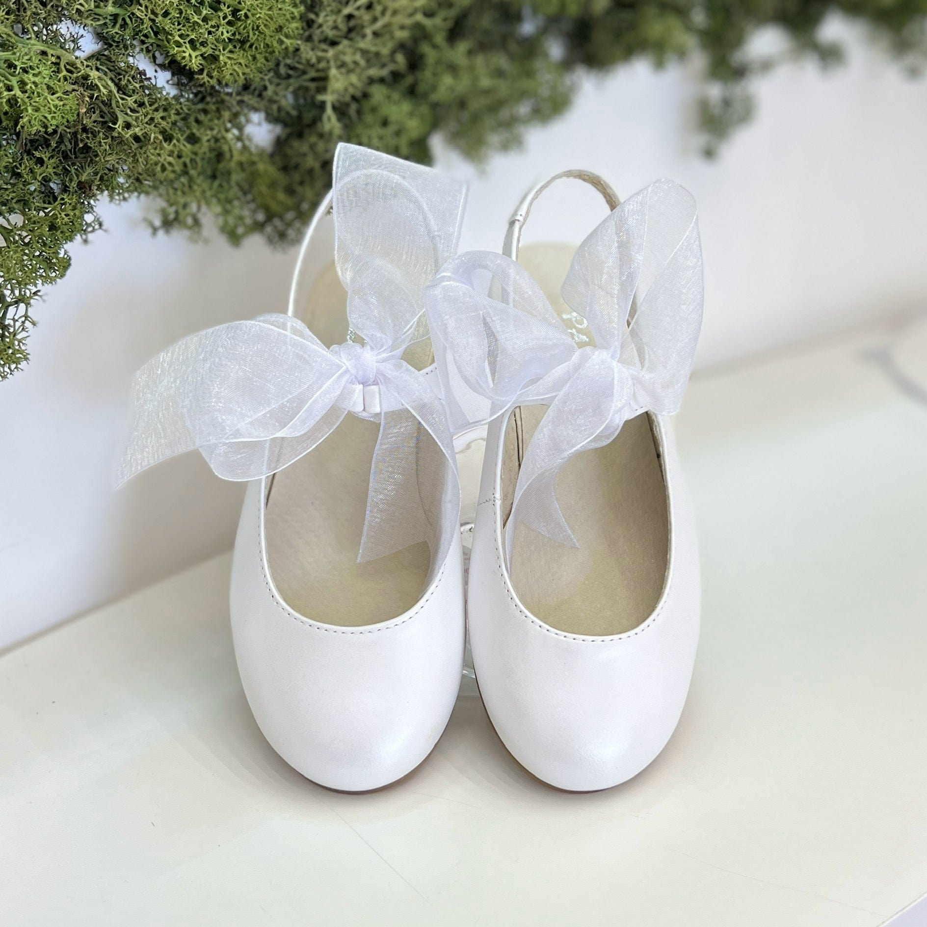 Ballerina con fiocco in organza