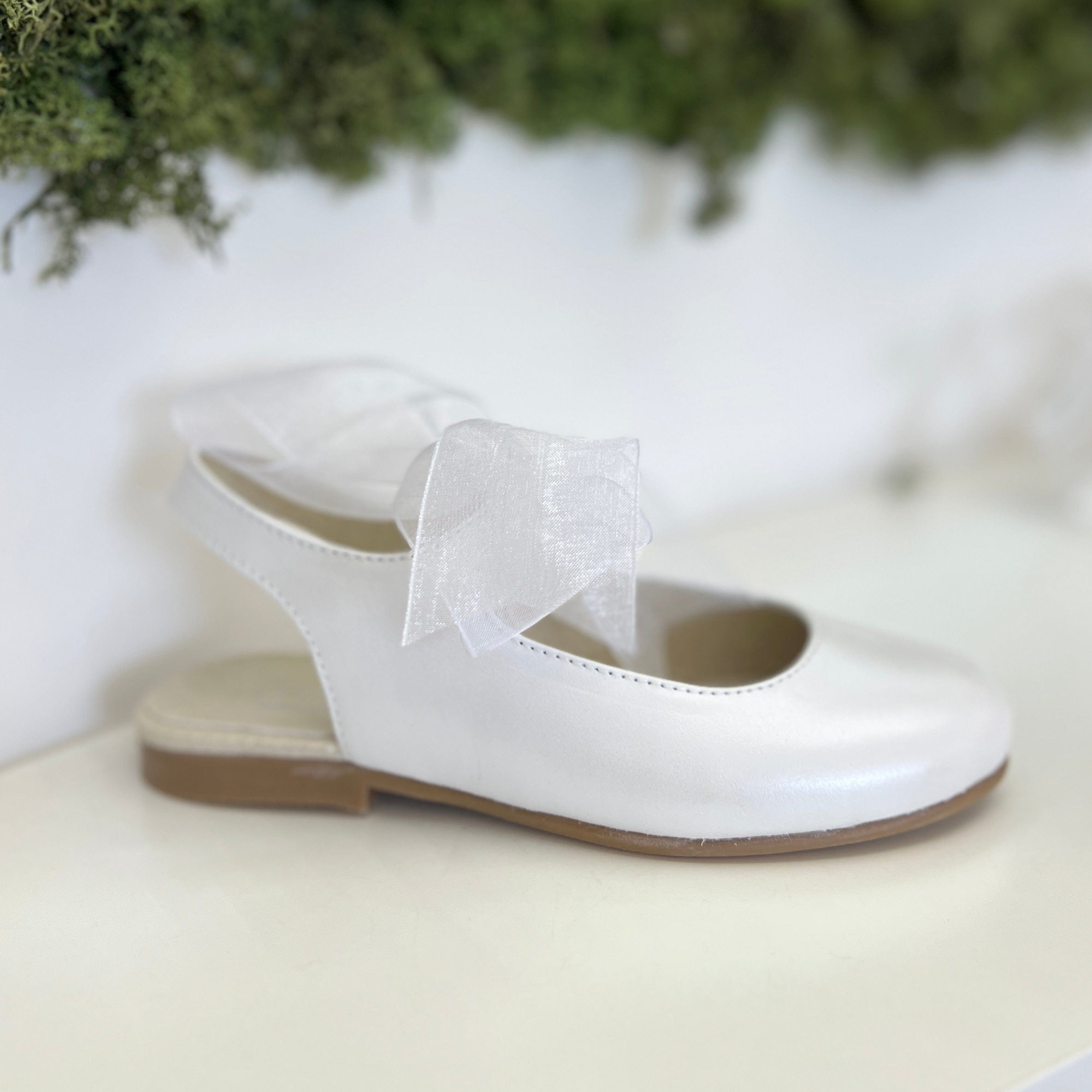 Ballerina con fiocco in organza