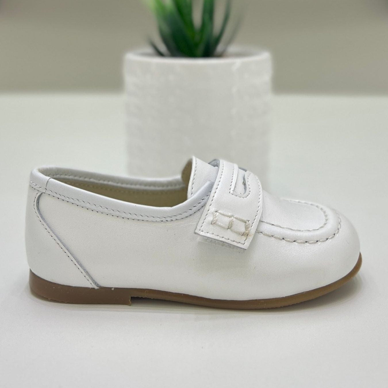 Mocassino con velcro