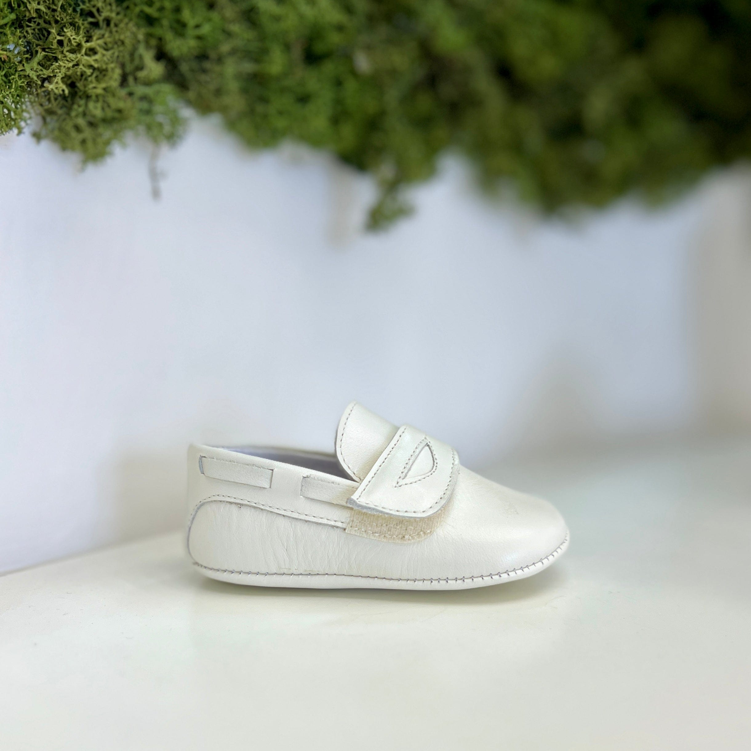 Mocassino con velcro