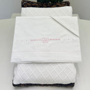 Primodì Bebe - Set Lenzuolo fiocco