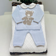 Primodì Bebe - Tutina spezzata in filo di cotone
