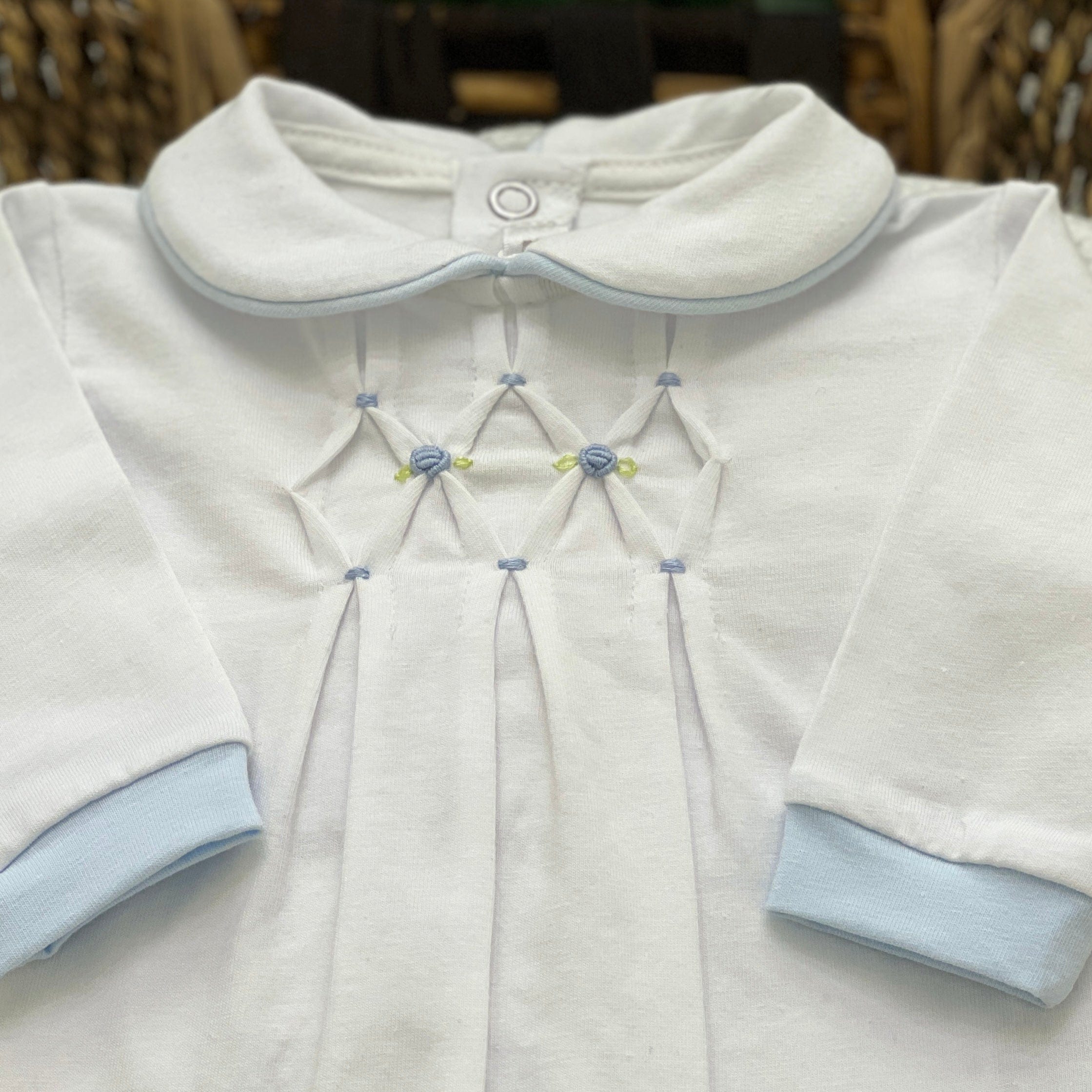 Tutina cotone punto smock - Teto e Tatta