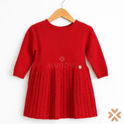 Abitino lana a trecce - Wedoble