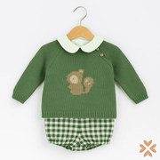 Completo tre pezzi vichy - Yoedu