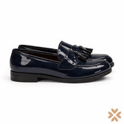 Mocassino lucido con nappine