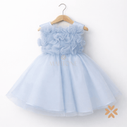 Abito in tulle azzurro cielo - Allegra