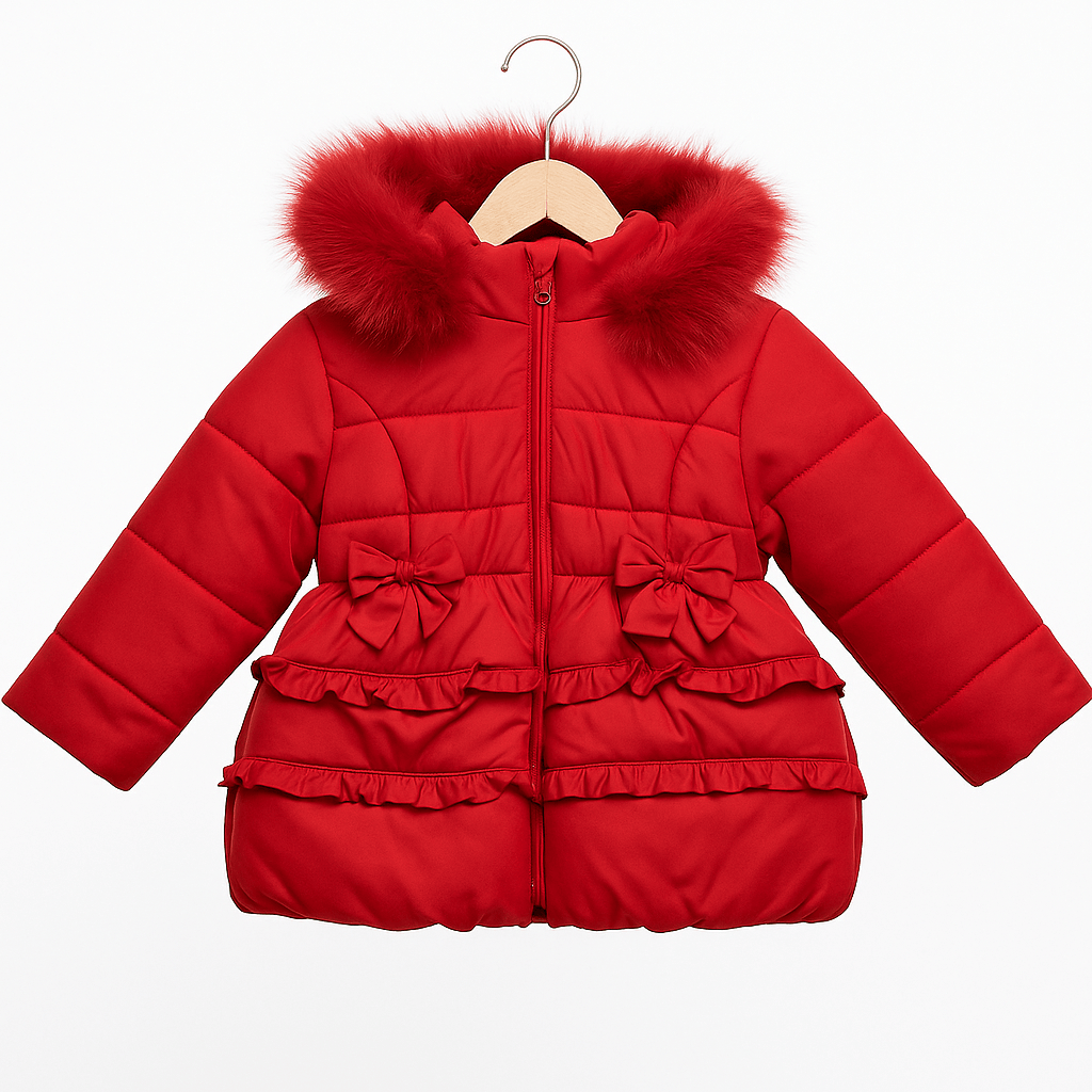 Piumino imbottito con fiocchi - Allegra