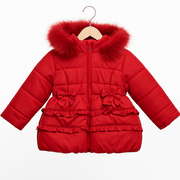 Piumino imbottito con fiocchi - Allegra