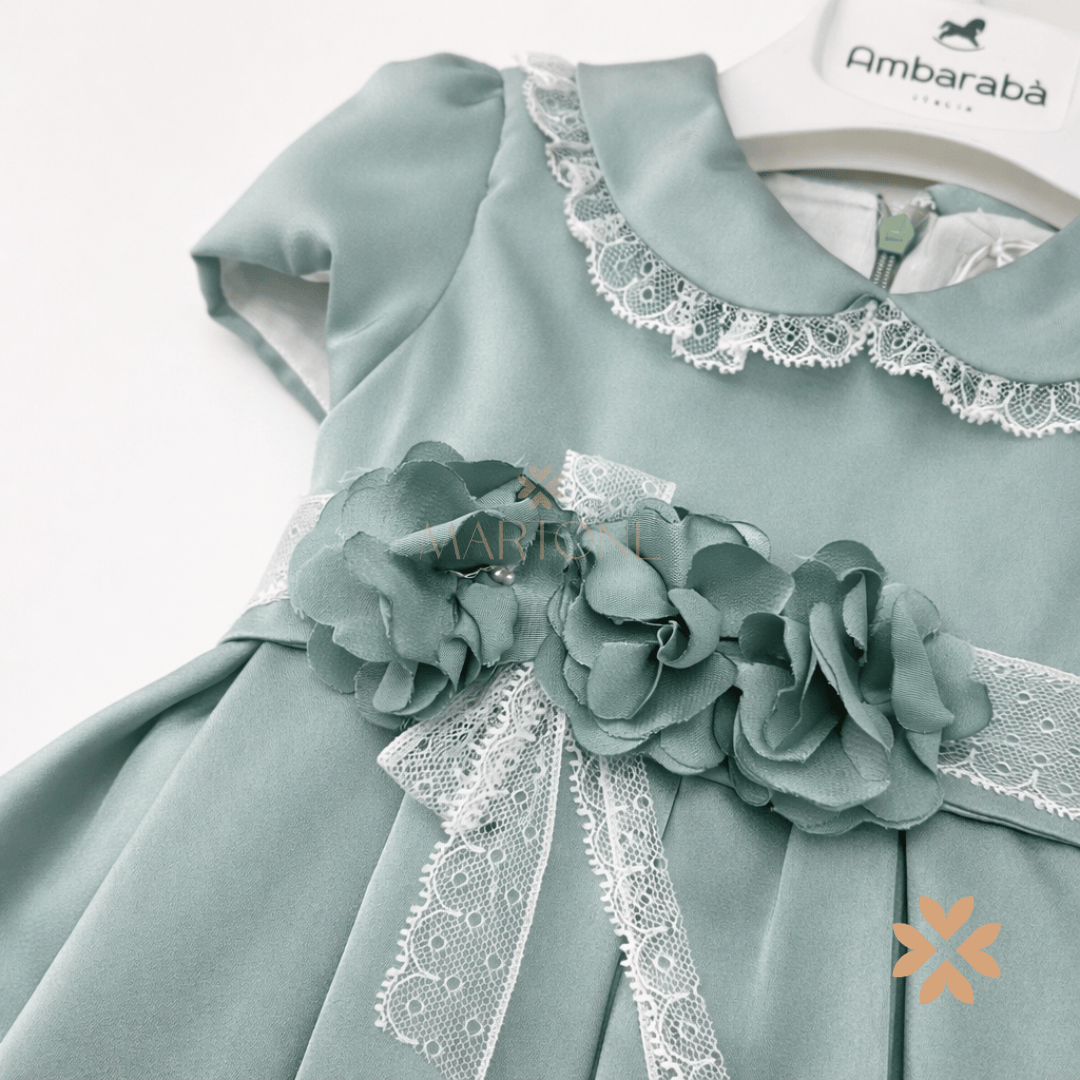 Abito elegante con colletto - Ambarabà