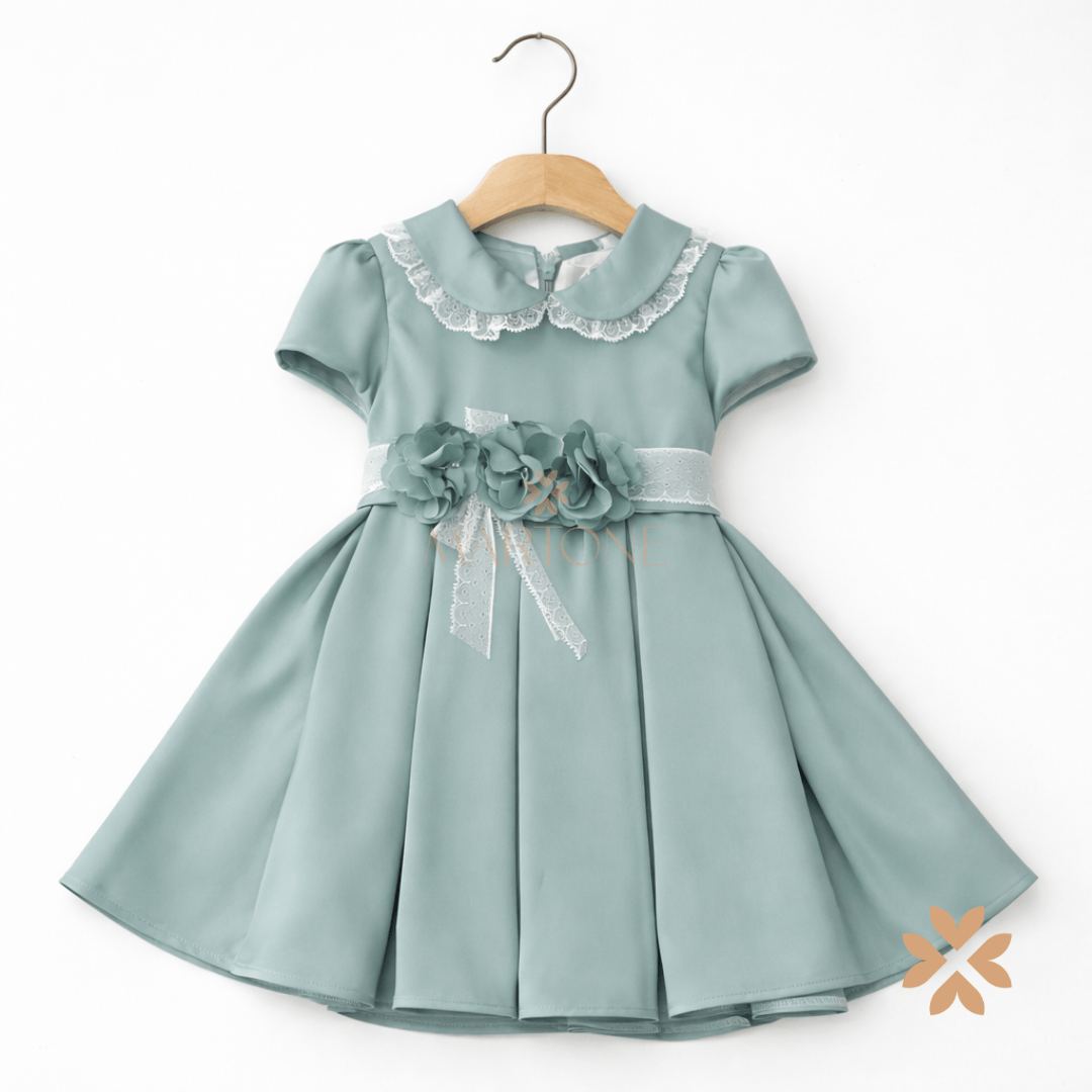 Abito elegante con colletto - Ambarabà