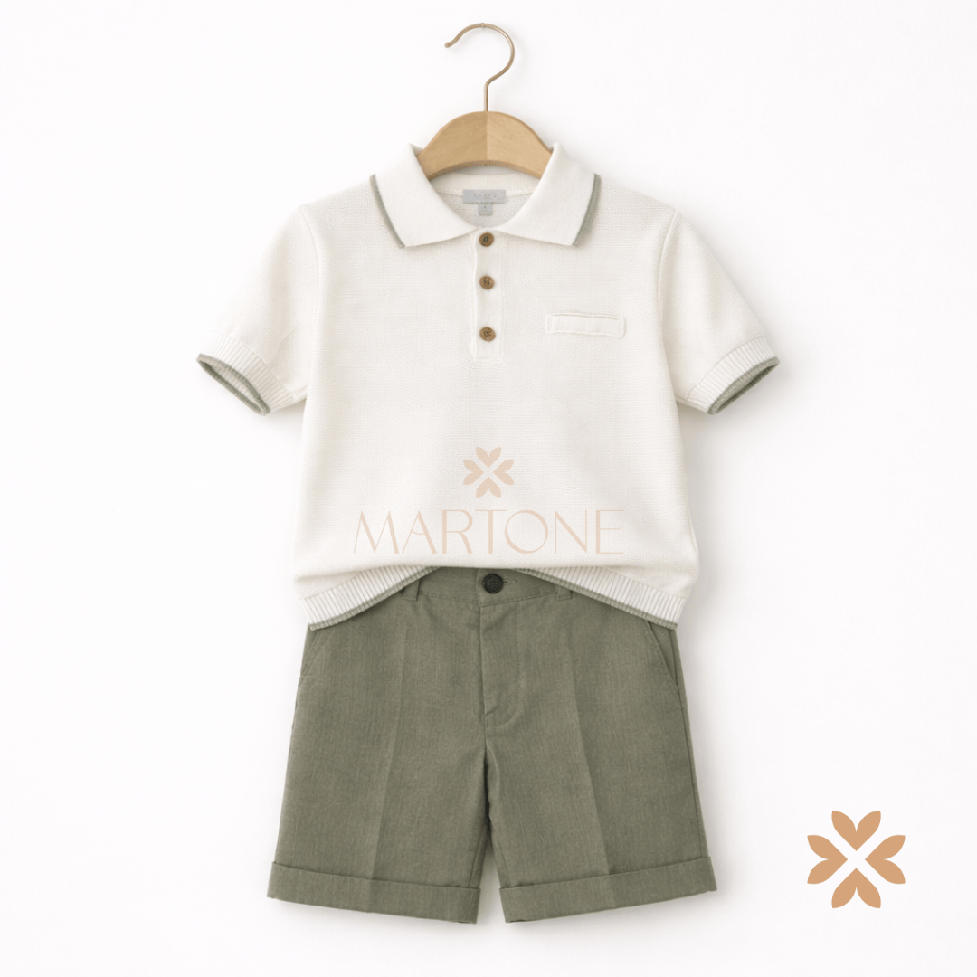 Coordinato polo e bermuda - Baby A