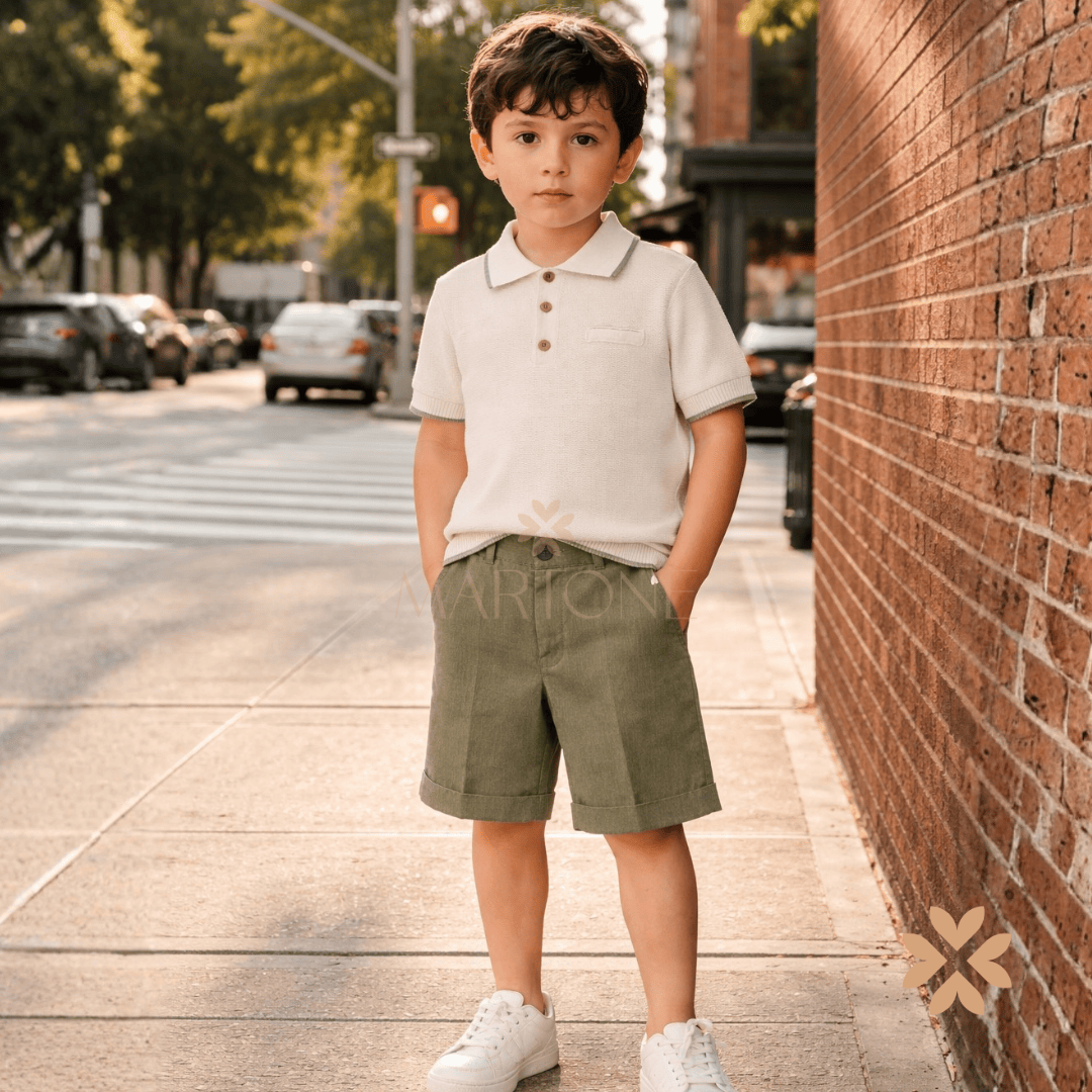 Coordinato polo e bermuda - Baby A