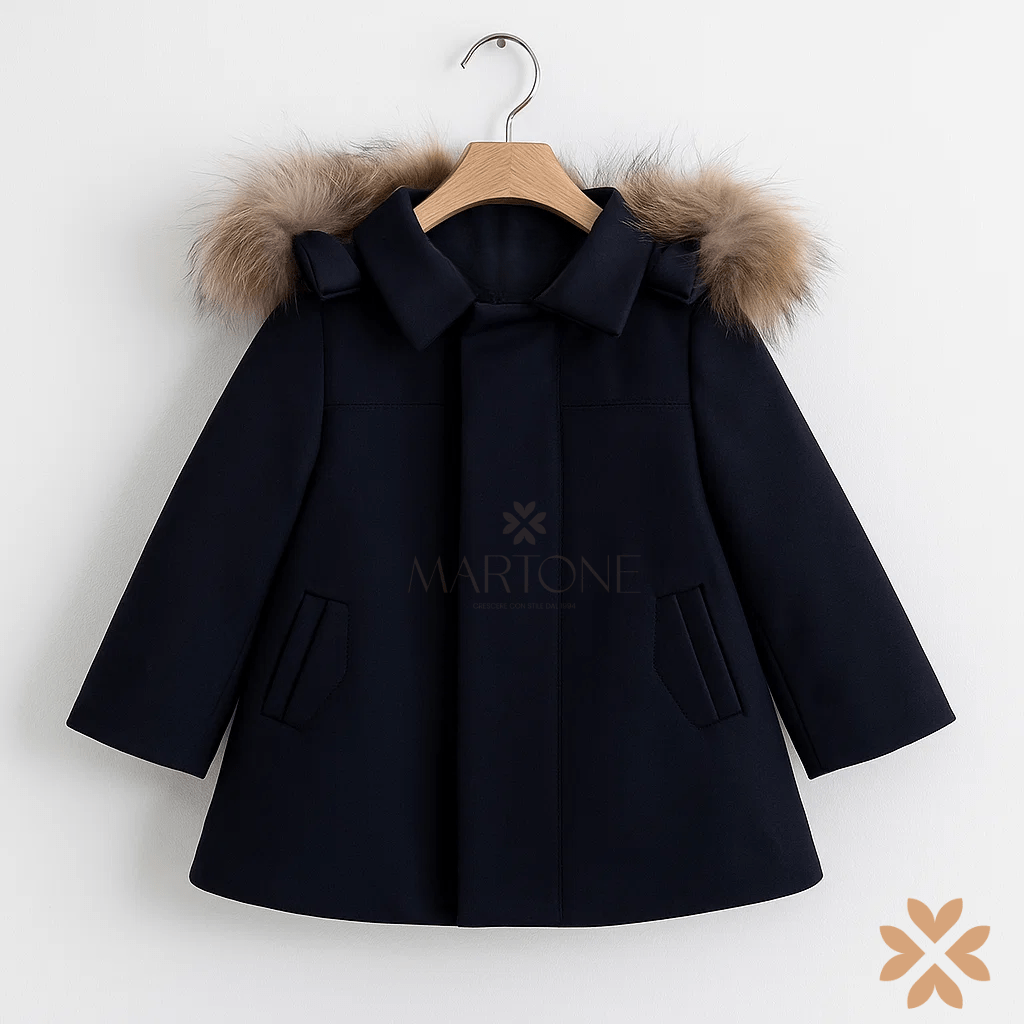 Cappotto tecnico con cappuccio