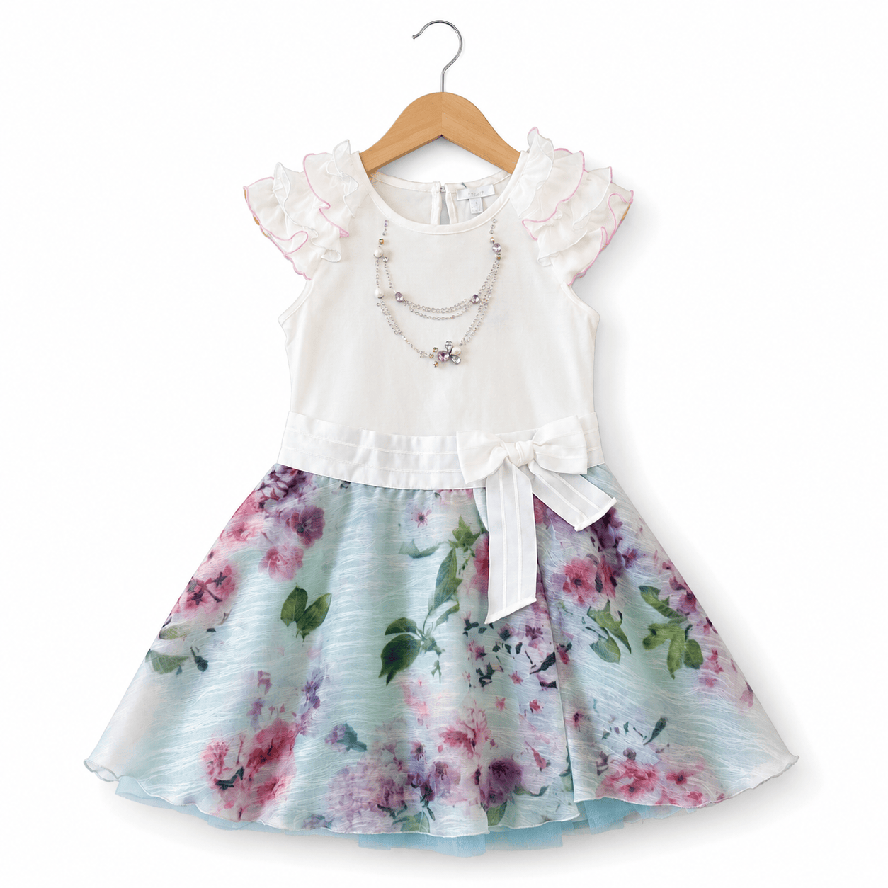 E1448  - Coordinato t-shirt e gonna Baby A