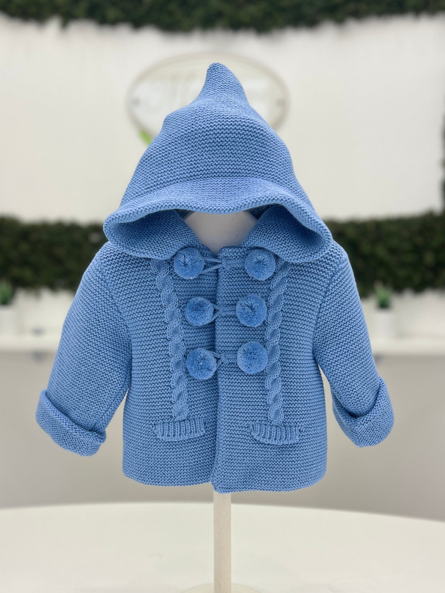 550.2 - Cappotto Celeste - Baby Fashion