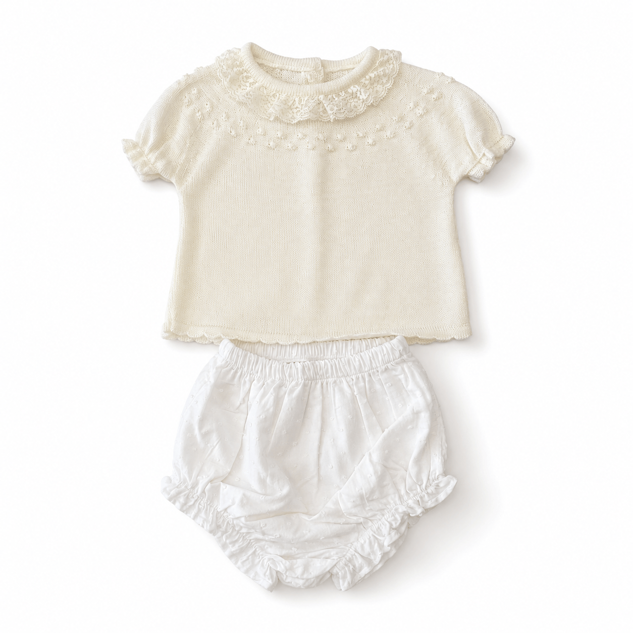 623.2 - Completino corto neonata Baby Fashion