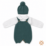 Pagliaccetto Neonato in Maglia con Cappellino - Baby Fashion