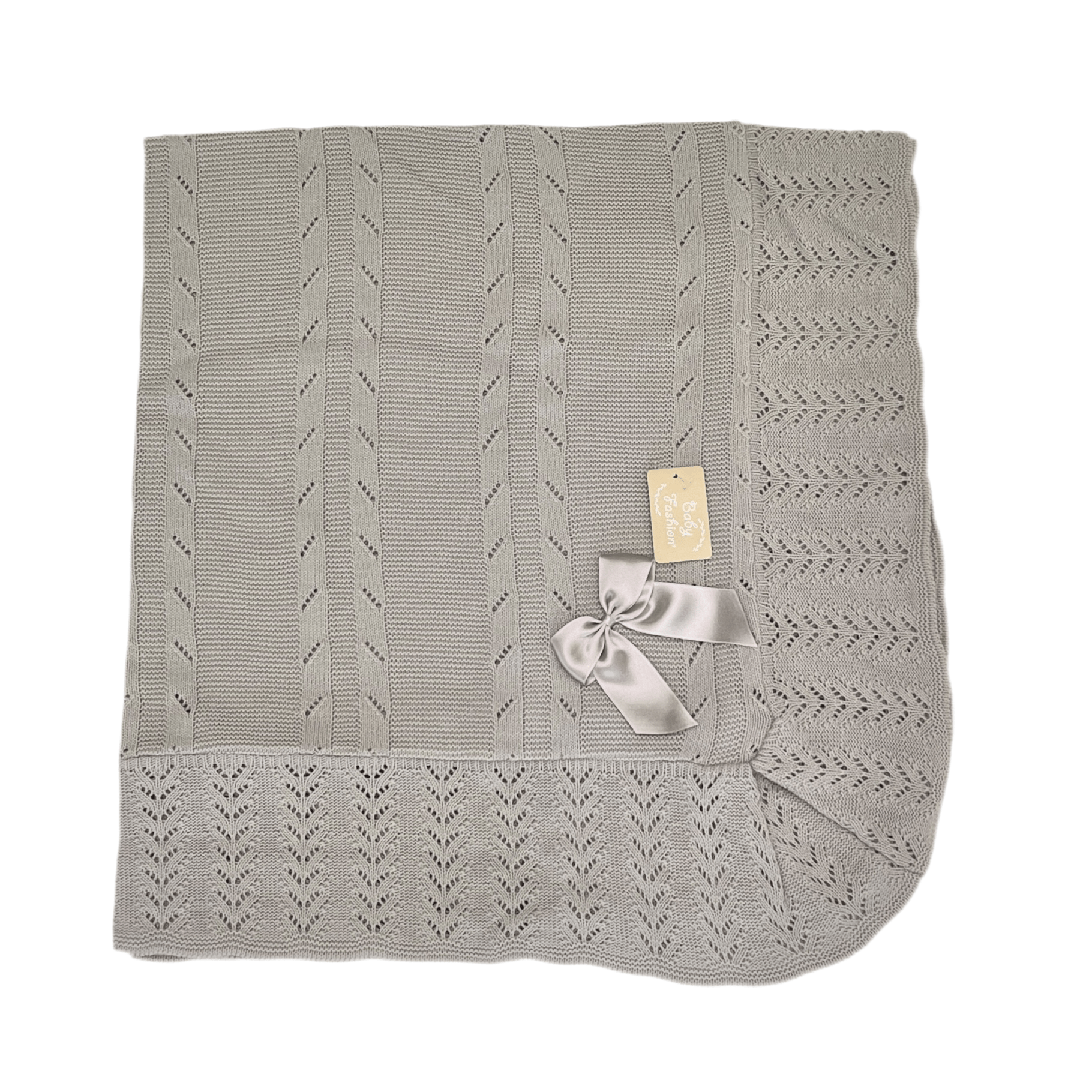 Coperta traforata in lana