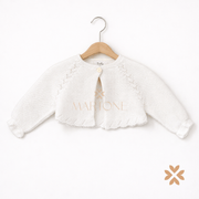 Scaldacuore bimba in filo latte - Baby Fashion