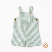 Salopette corta righe - Baby Fashion