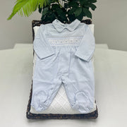 Tutina cotone punto smock - Baby Fashion