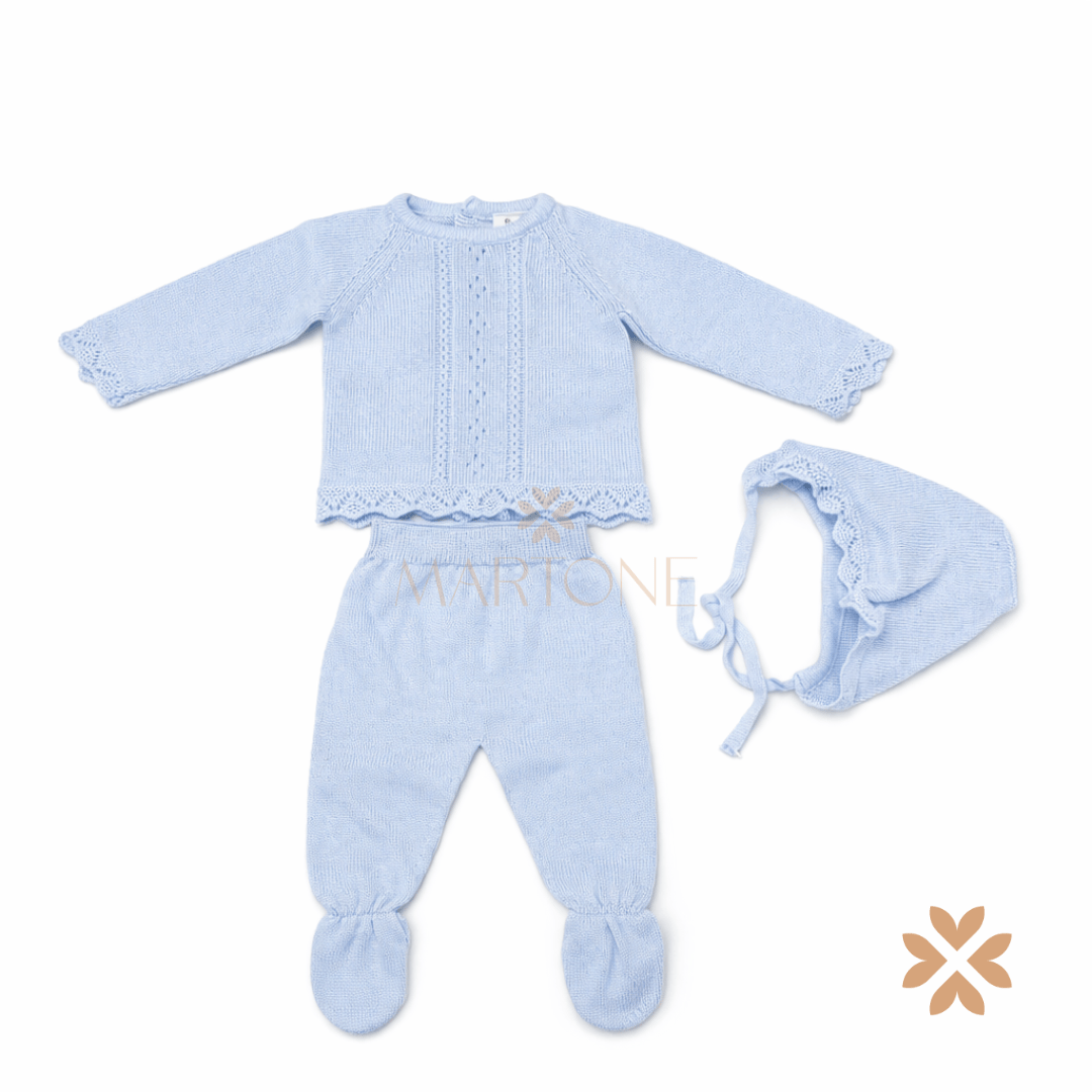Tutina spezzata con cuffia - Baby Fashion