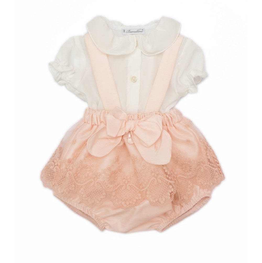 Barcellino - Blusa e culotte con bretelle